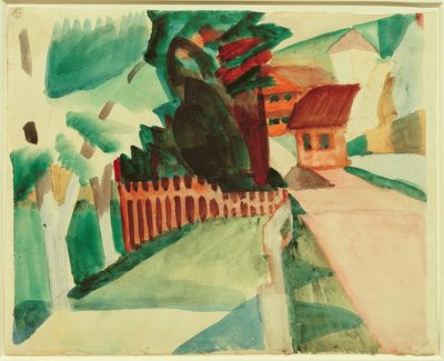 Portrait of Otto Mueller by Ernst Ludwig Kirchner